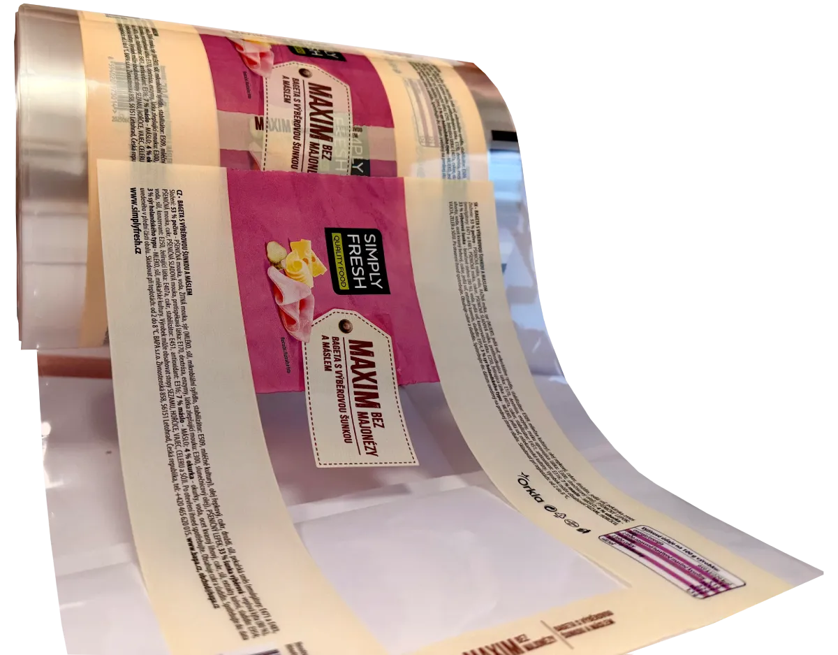 Printed films - flexographic printing